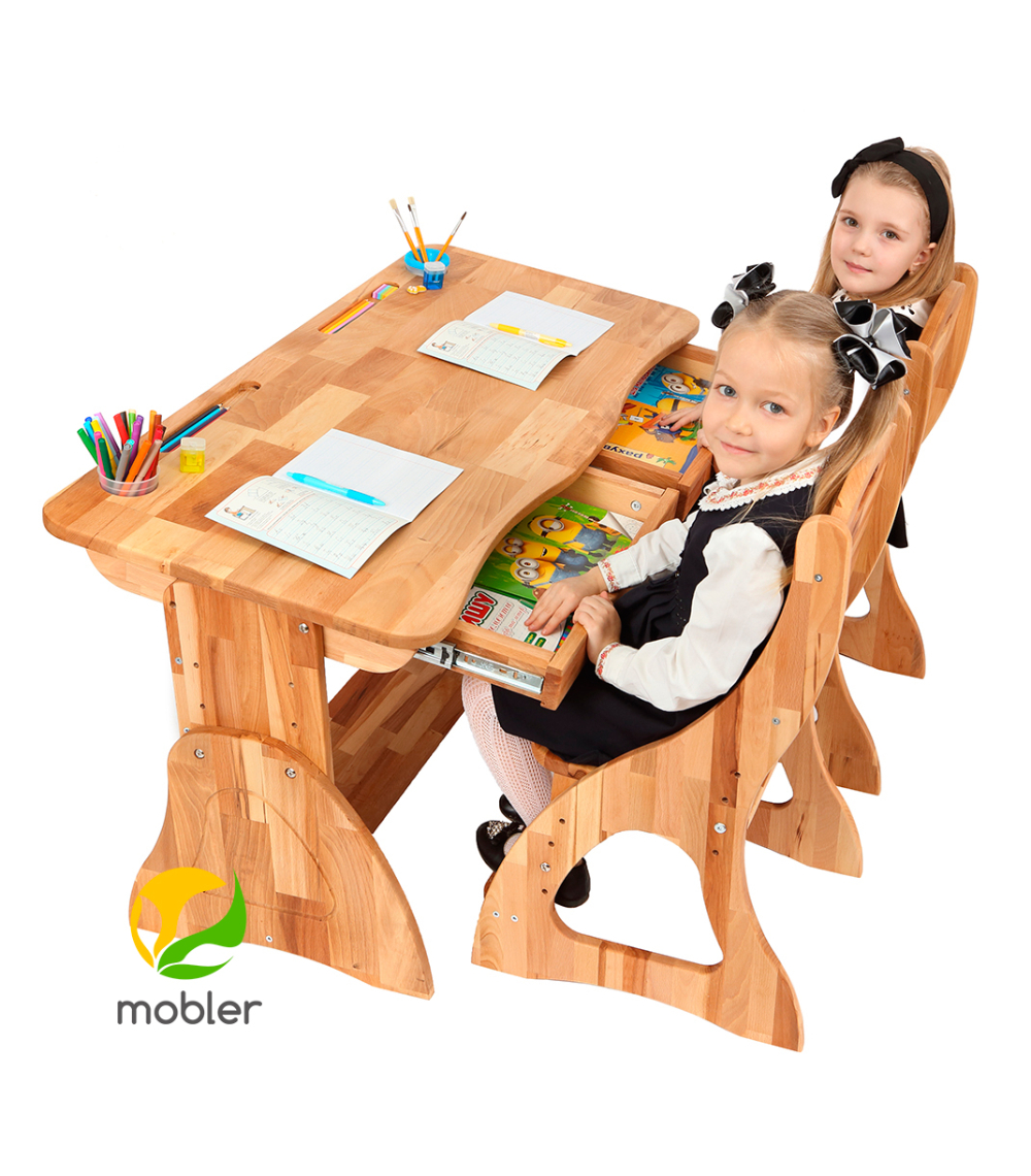 120 см Зростаюча парта Mobler