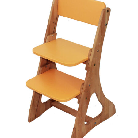 Помаранчеве сидіння стільця Mobler C500-1 Sunny Orange