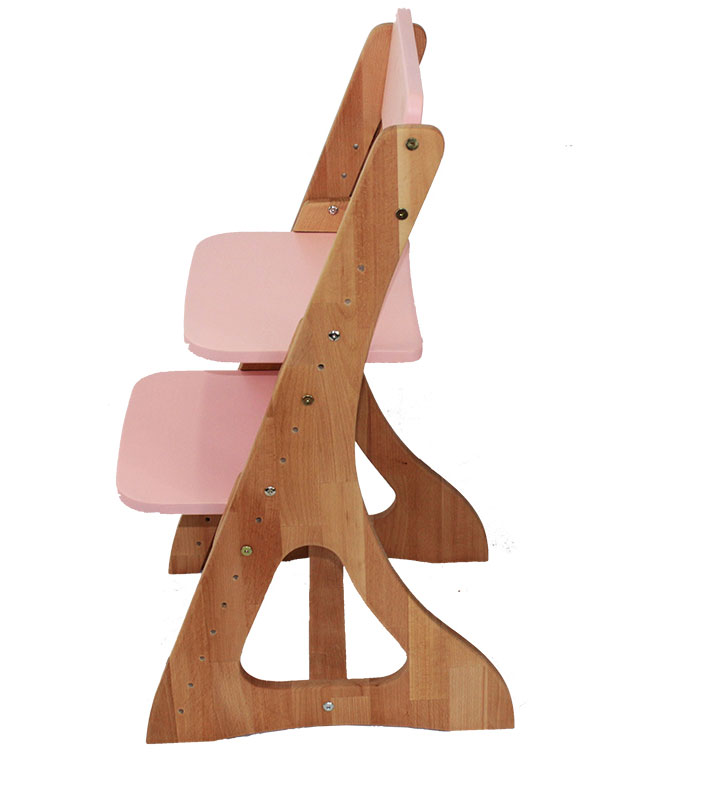 Стійка конструкція зростаючого стільця Mobler C500-1 Rose