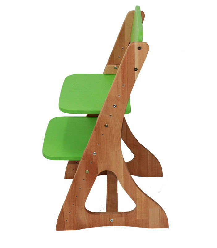 Регульоване сидіння дитячого стільця Mobler C500-1 Fresh Green