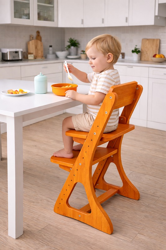 Дитячий зростаючий стілець Mobler C500 Orange