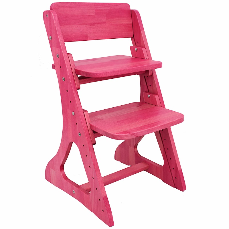 Дерев’яний стілець Mobler C500 Flamingo вигляд збоку